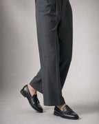 Men's Tassel Loafers worn, three-quarter view | Belmorne