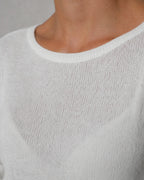 Women's Relaxed Crew-Neck Sweater detail | Belmorne