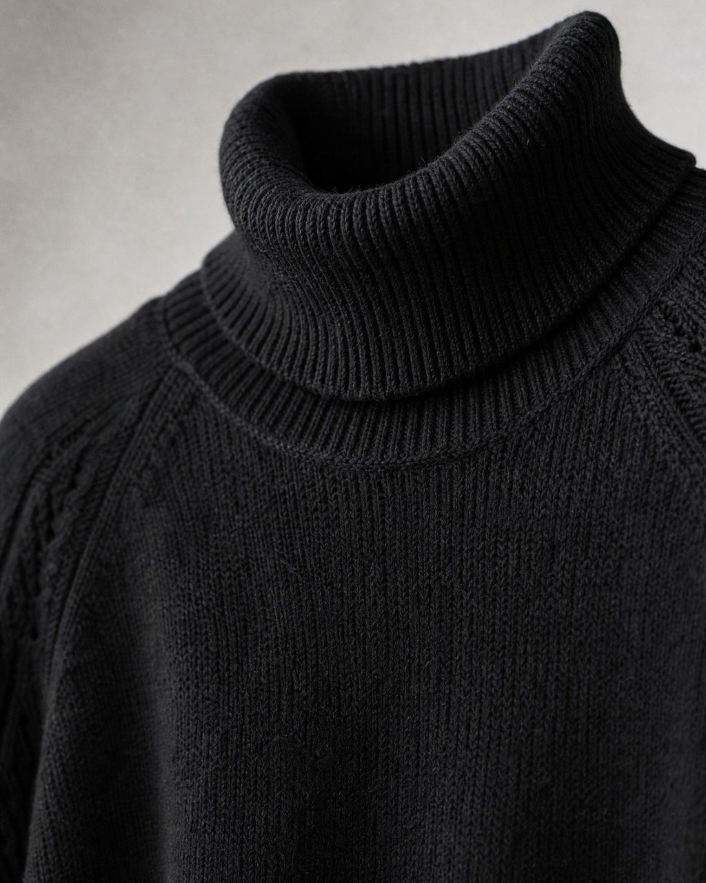 Women's Turtleneck Sweater detail | Belmorne