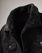 Men's Fleece-Lined Lapel Coat detail | Belmorne