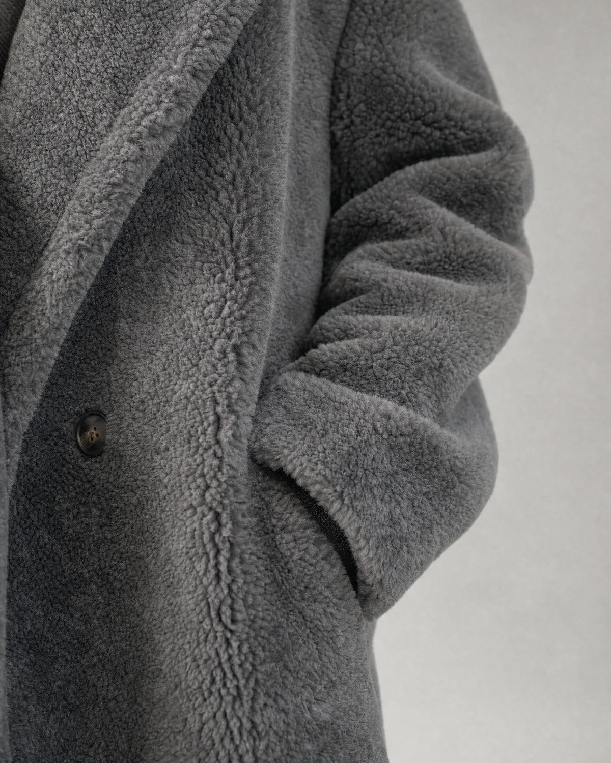 Women's Teddy Coat detail | Belmorne