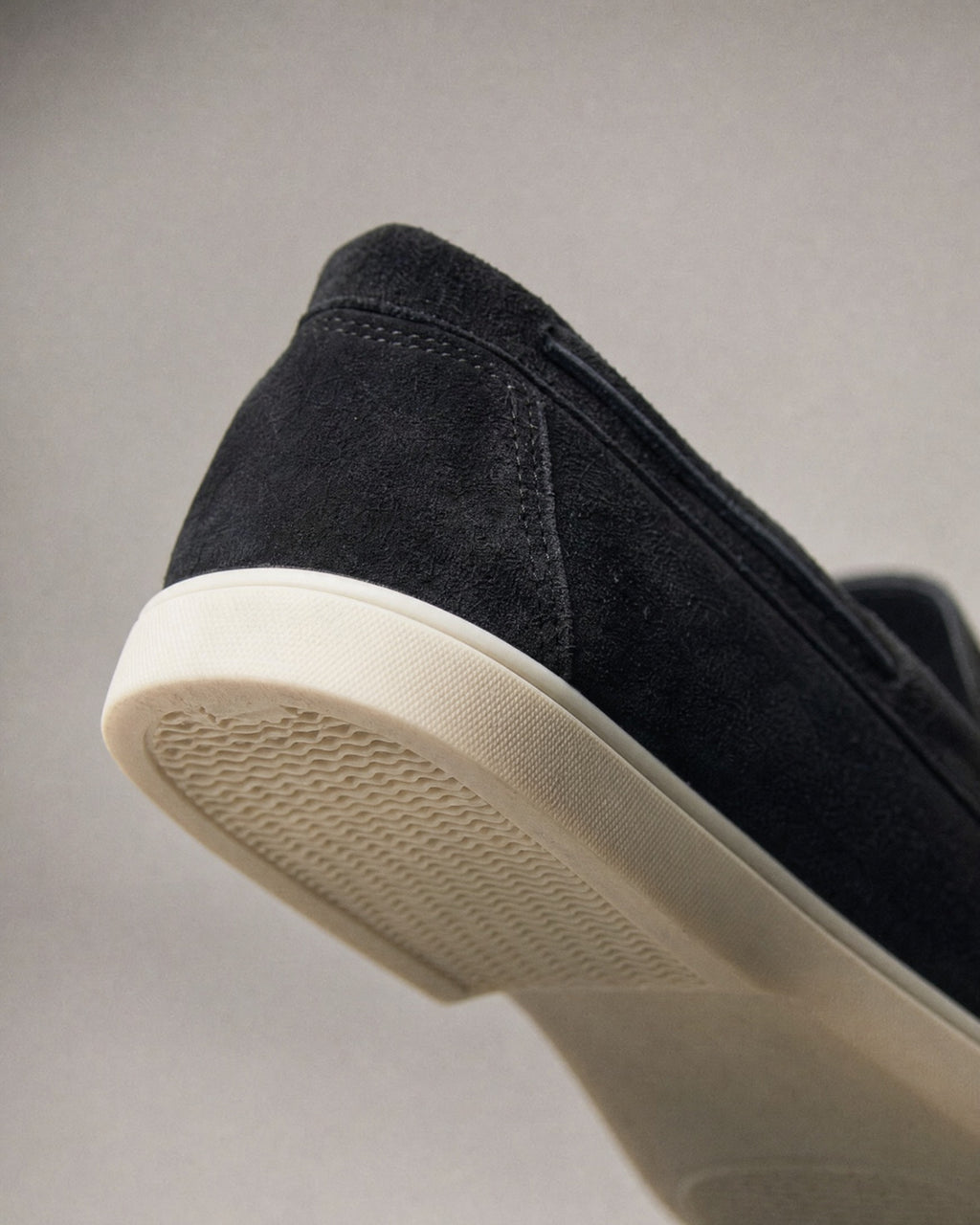 Men's Suede-Finish Driving Loafers detail | Belmorne