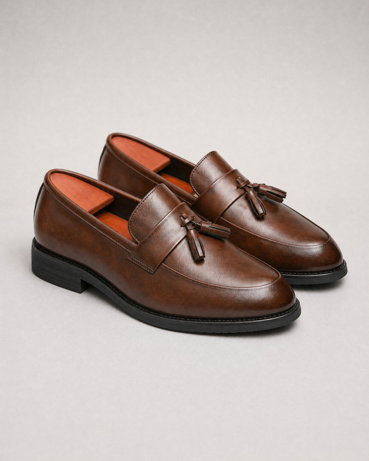 Men's Tassel Loafers in Brown | Belmorne