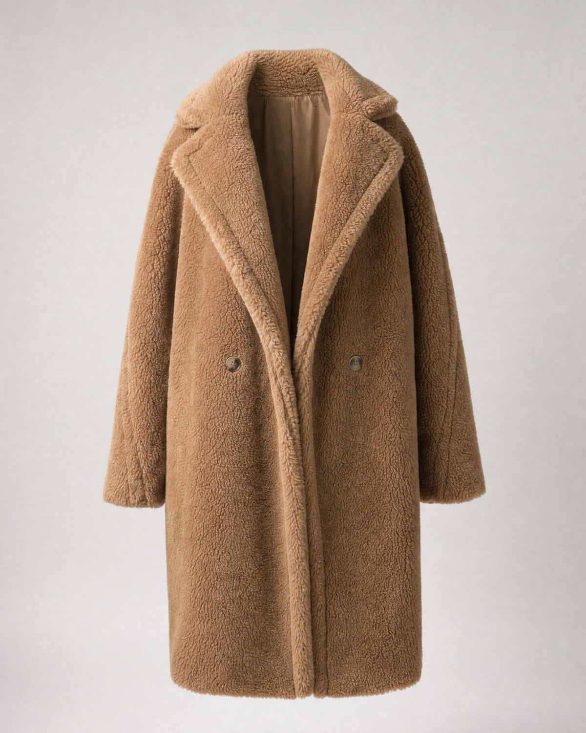 Women's Teddy Coat in Camel | Belmorne