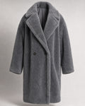 Women's Teddy Coat in Dark Gray | Belmorne