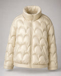 Women's Quilted Jacket in Khaki | Belmorne