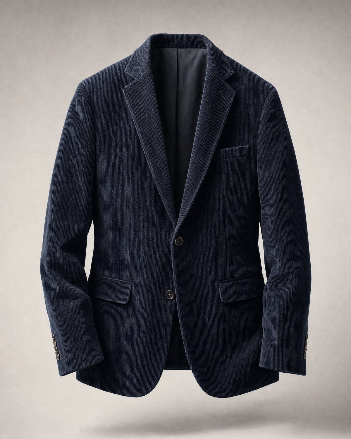 Men's Corduroy Blazer in Navy | Belmorne