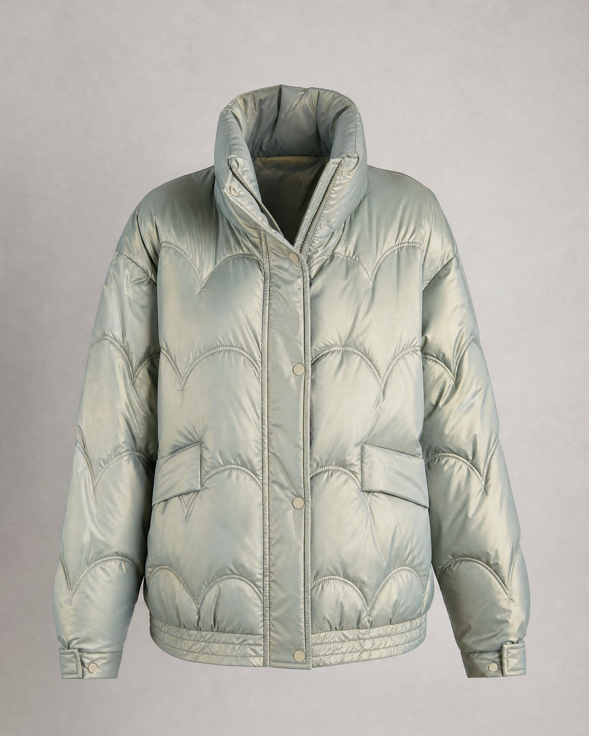 Women's Quilted Jacket in Olive | Belmorne